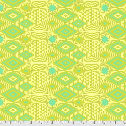 Daydreamer - Lucy in Pineapple - Tula Pink for Free Spirit - PWTP096.PINEA - Half Yard