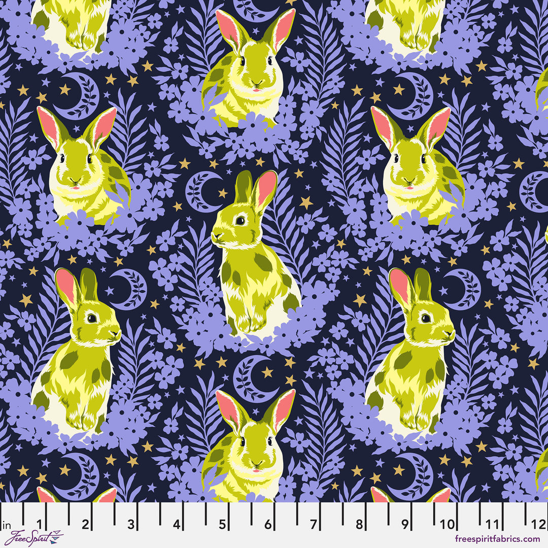 Besties - Hop To It in Bluebell - PWTP215.BLUEBELL - Half Yard