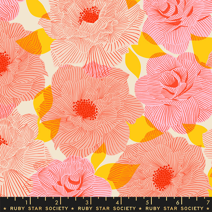 Camellia - Parlor in Balmy - Melody Miller for Ruby Star Society - RS0030 12 - Half Yard