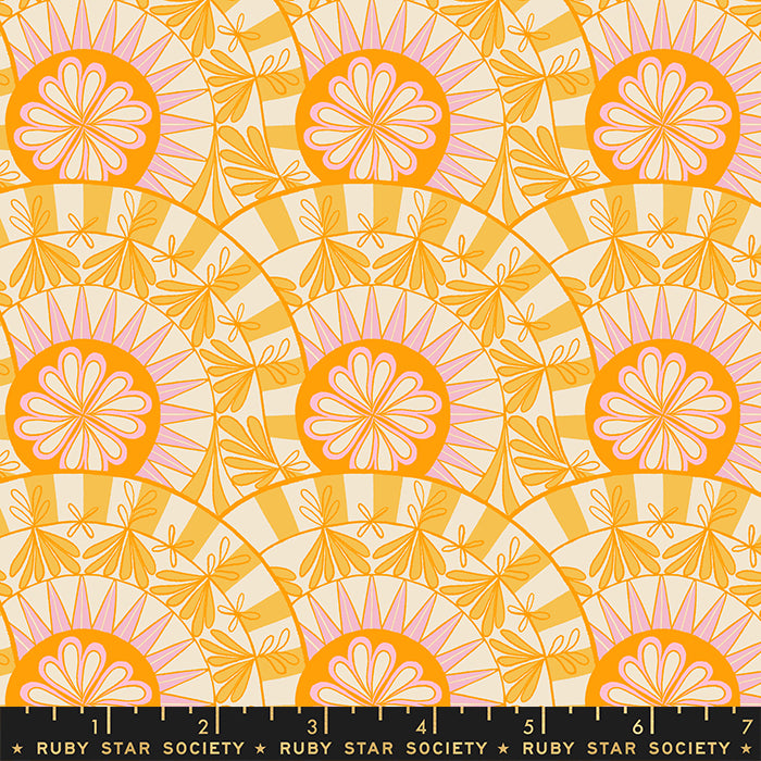 Camellia - Hibiscus in Bananas - Melody Miller for Ruby Star Society - RS0031 12 - Half Yard