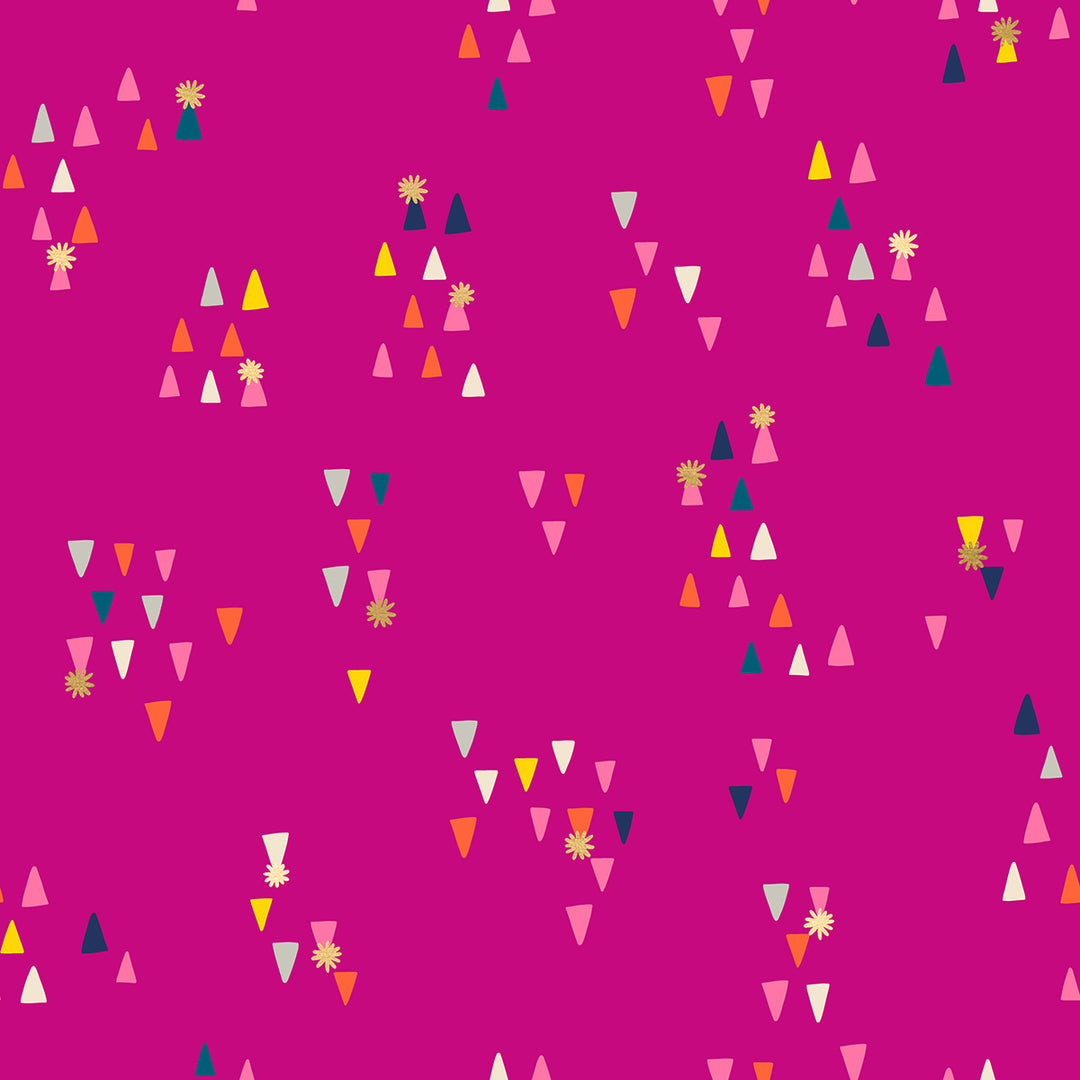 Birthday - Hats in Berry - Sarah Watts for Ruby Star Society - RS2046 15M - Half Yard