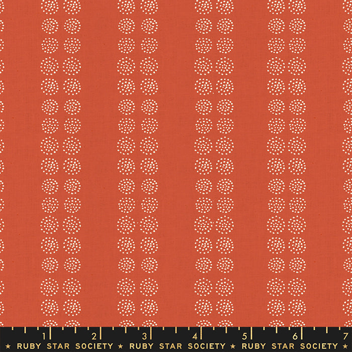 Heirloom - Seeds in Persimmon - Alexia Abegg for Ruby Star Society - RS4027-15 - Half Yard