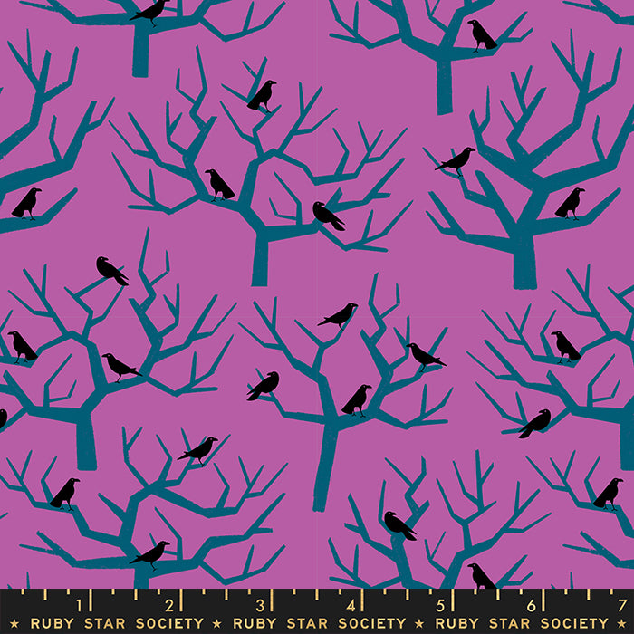 Tiny Frights - The Birds in Witchy - RS5123 13 - Half Yard