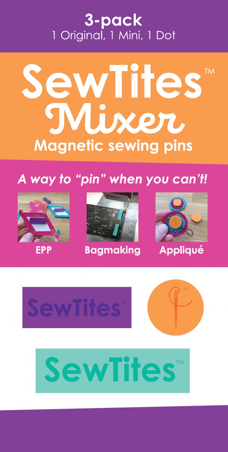 SewTites Magnetic Pin Mixer - 3 Pcs.