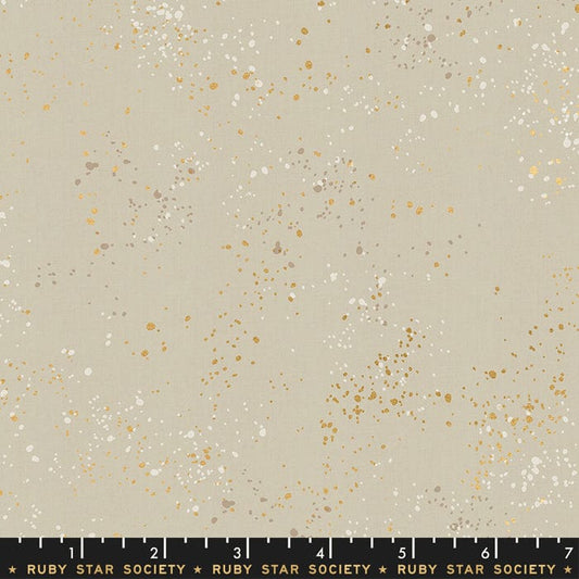 Speckled Metallic - Speckled Metallic in Natural - Ruby Star Society - RS5027 18M - Half Yard