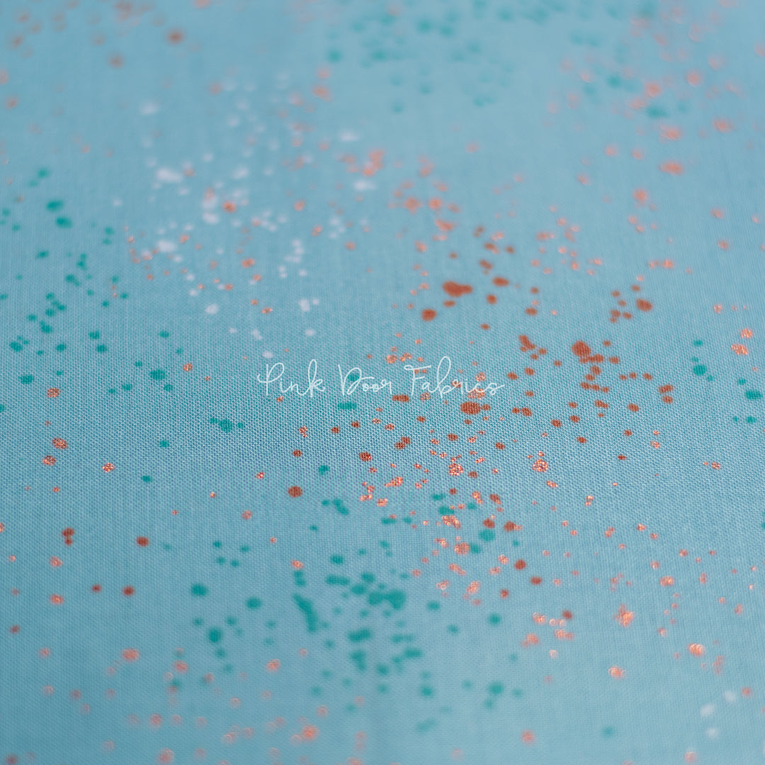Speckled Metallic - Speckled Metallic in Turquoise - Ruby Star Society - RS5027 72M - Half Yard