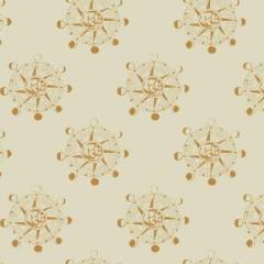 Aweigh North - Star Compass in Sand -  Rae Ritchie for Dear Stella - ST-SRR1061SA - Half Yard