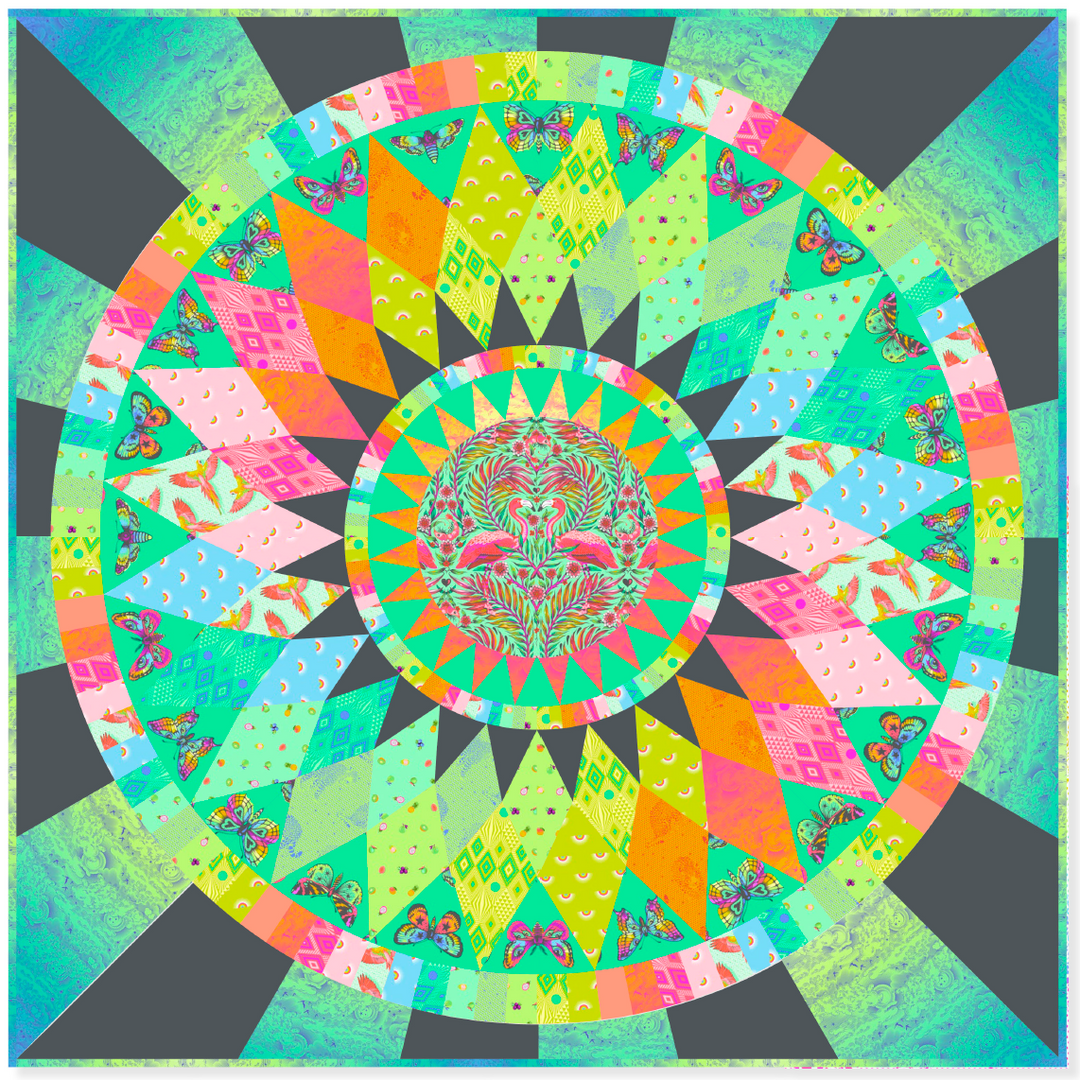 Daydreamer - Sunshine Quilt Kit - Tula Pink for Free Spirit - KITQTTP.SUNSHINE