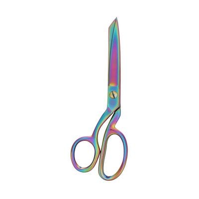 Tula Pink Left hand 8" shears scissors, a Tula Pink hardware quilting notion, SKU: TP728TLH