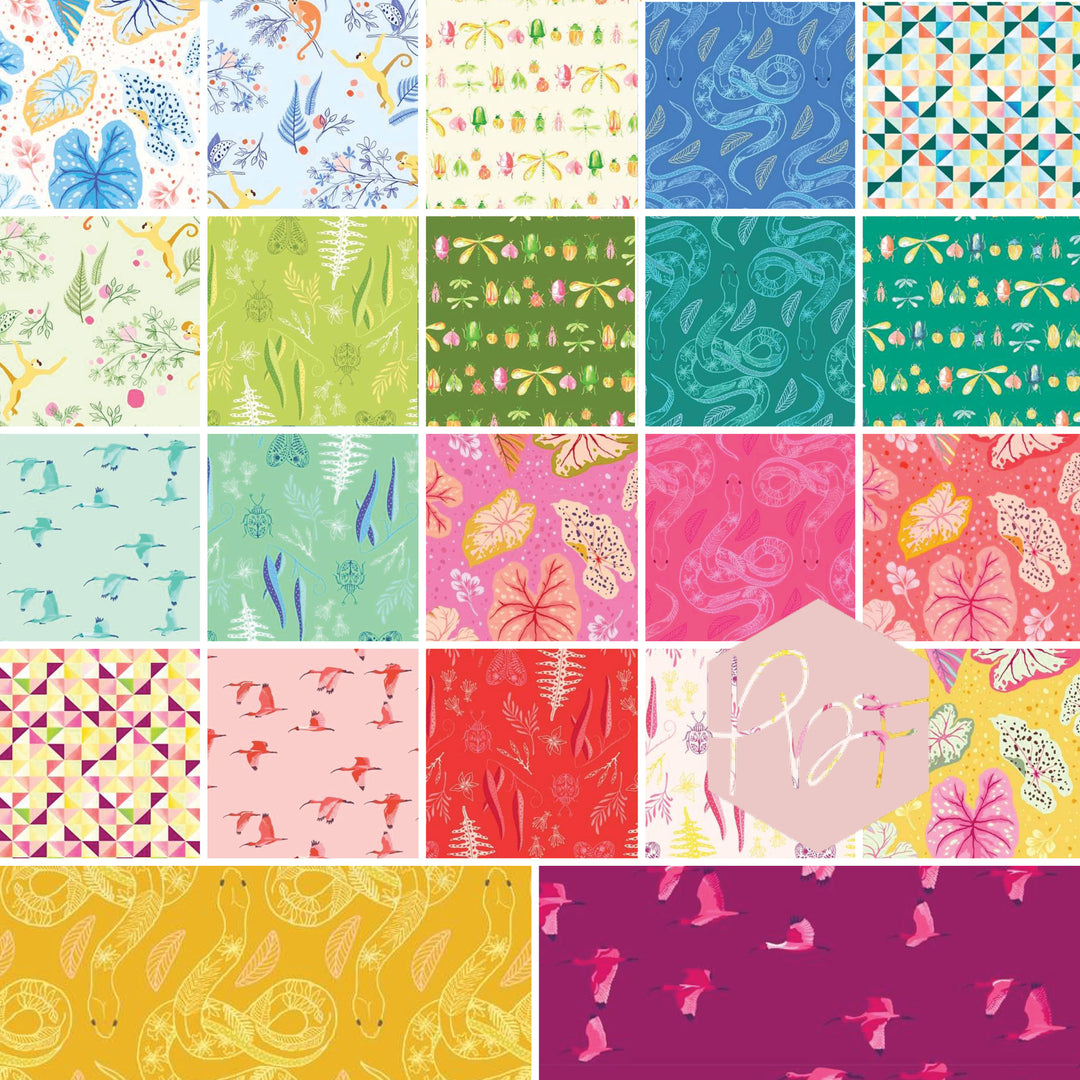 Tabanca - Fat Quarter Bundle 22 pc. - Tamara Kate for Windham Fabrics - TABAFATQX