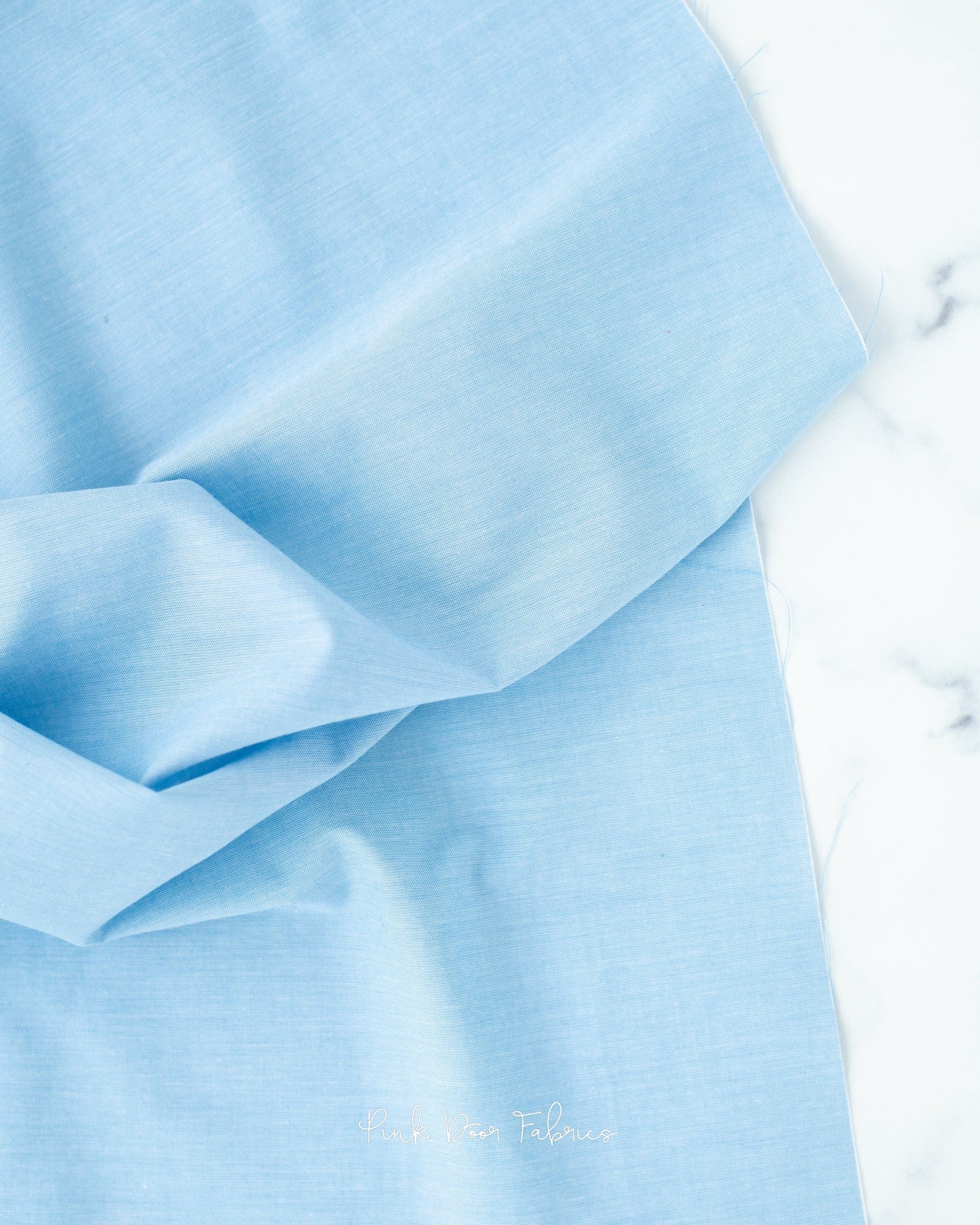 Chambray Solids - Blue - 160008 - Half Yard
