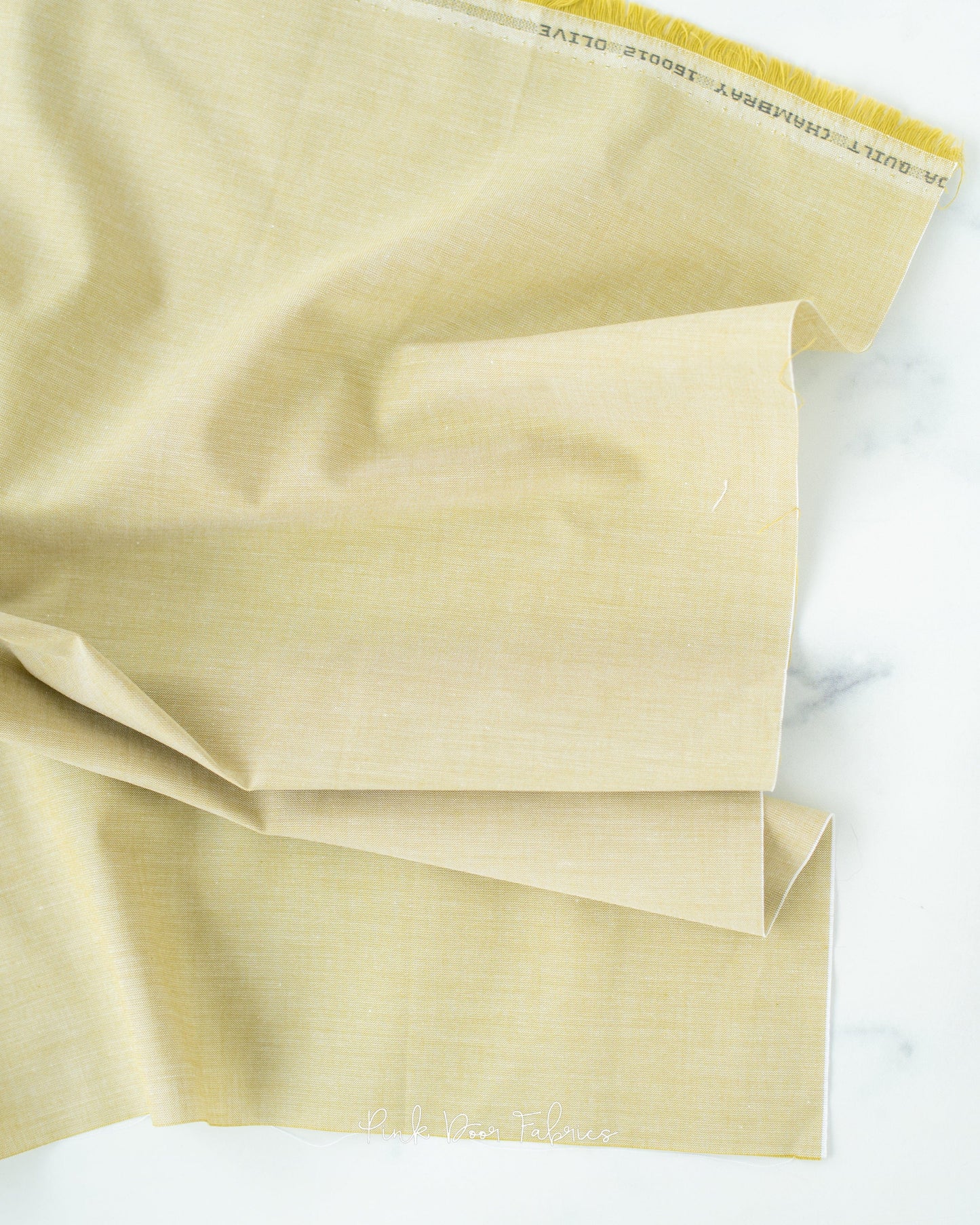 Chambray Solids - Olive - 160012 - Half Yard