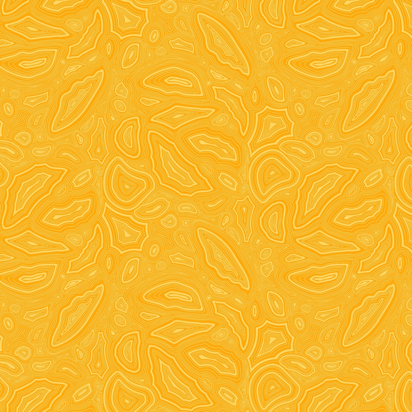 Cotton quilting fabric pattern called 'Mineral in Amber'. Part of the 'True Colors' fabric collection. Designed by Tula Pink for fabric company Free Spirit Fabrics. SKU: PWTP148.AMBER. 44-45 inch width.