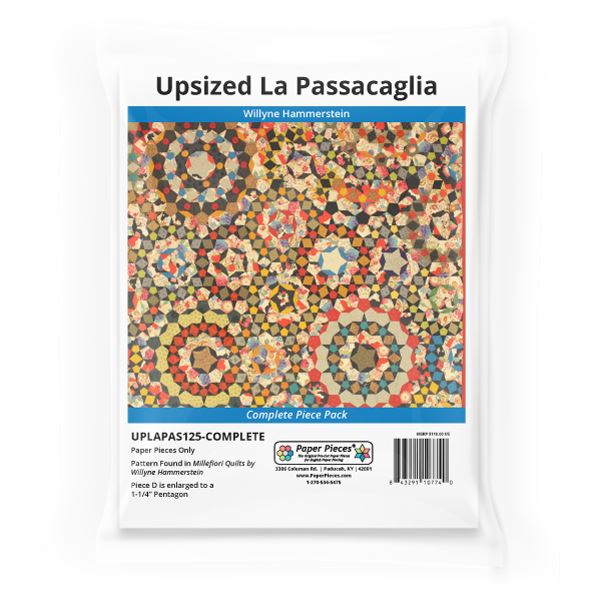 Upsized La Passacaglia - Complete Paper Pieces Set - UPLAPAS125-COMPLETE