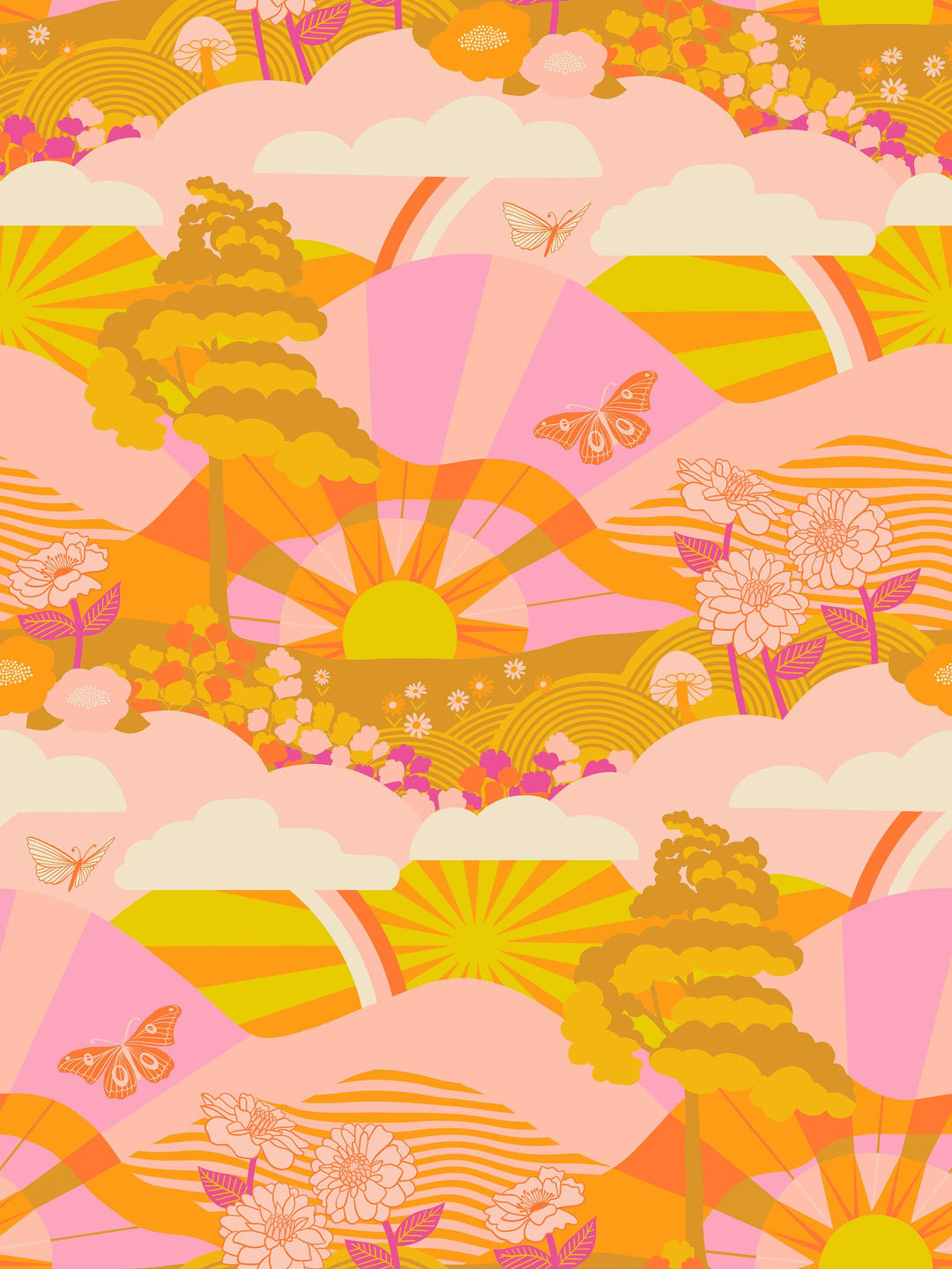 PREORDER - Rise and Shine in Buttercup - RS0076 11 - Half Yard
