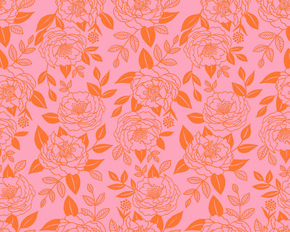 Rise and Shine - Garden Glow in Azalea - Melody Miller of Ruby Star Society - RS0079 12 - Half Yard