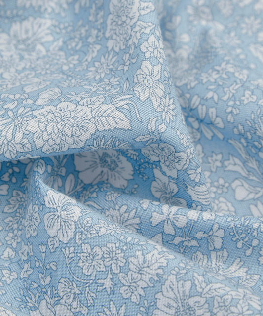 Emily Belle - Blue Sky - Liberty Fabrics - 01666408A - Half Yard