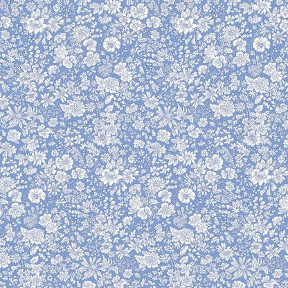 Emily Belle - Marine Blue - Liberty Fabrics - 01666409A - Half Yard