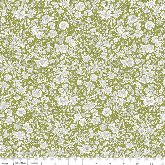 Emily Belle - Caterpillar - Liberty Fabrics - 01666440A - Half Yard