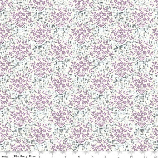 PREORDER - Postcard from the Highlands -Skye Blooms A - Liberty Fabrics - 01667357A - Half Yard