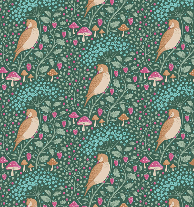 PREORDER - Hibernation - Sleepy Bird in Lafayette - 100538 - Half Yard