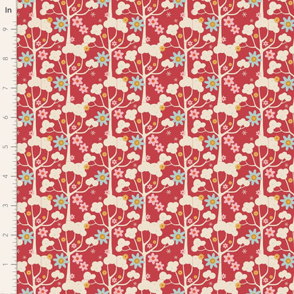 Jubilee - Wildgarden in Red - 100542 - Half Yard