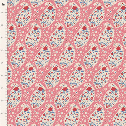 Jubilee - Teardrop in Pink - 100546 - Half Yard