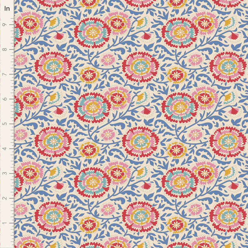 Jubilee - Elodie in Blue - 100560 - Half Yard