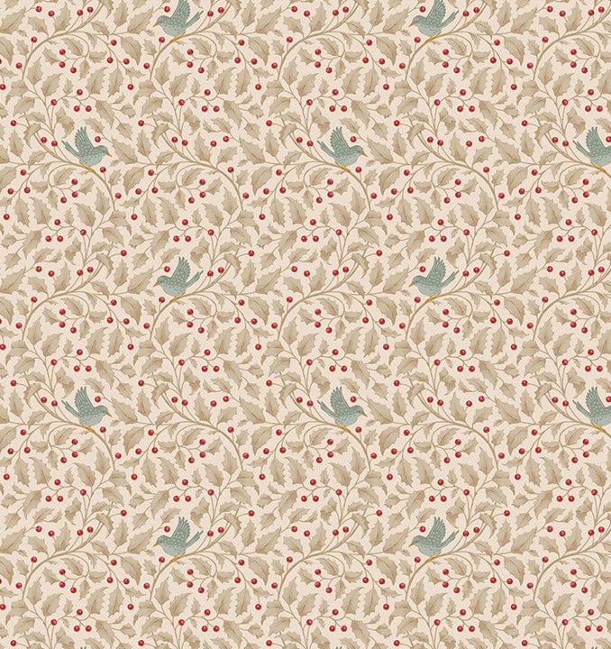 Holly Clay quilting fabric, part of the Merry Little Christmas fabric collection by Tilda Fabrics (SKU: TIL100636)