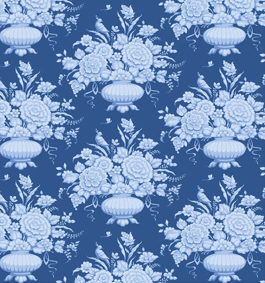 Afina Denim quilting fabric, part of the Something Blue fabric collection by Tilda Fabrics (SKU: TIL100672)