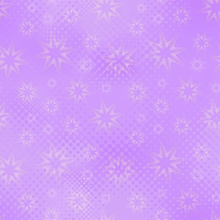 Dot Dot Stars in Heather quilting fabric, part of the Colorstock fabric collection by Judy and Judel Niemeyer (SKU: JN-C2969 HEATHER)