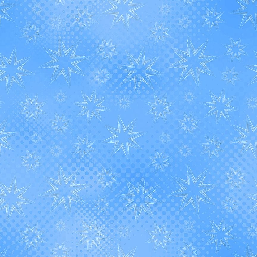 Dot Dot Stars in Sky - Colorstock by Judy and Judel Niemeyer - Half Yard Fabric