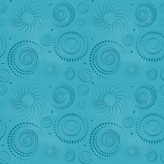 Dot Dot Goose in Lake - Colorstock by Judy and Judel Niemeyer - Half Yard Fabric