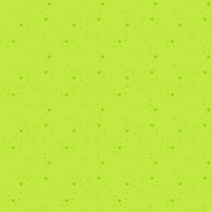 Kitty Litter Blender quilting fabric in Dew, part of the Kitty Litter fabric collection by Pammie Jane (SKU: STELLA-DPJ3000 DEW)