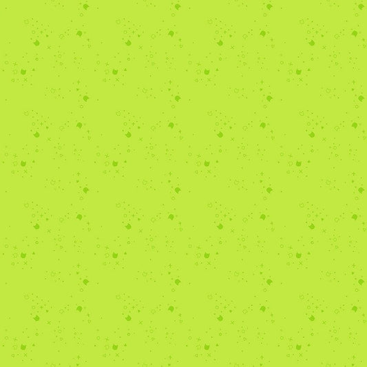 Kitty Litter Blender quilting fabric in Dew, part of the Kitty Litter fabric collection by Pammie Jane (SKU: STELLA-DPJ3000 DEW)