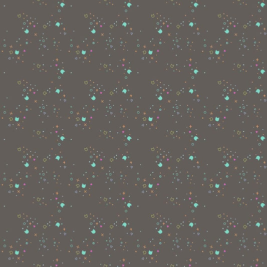 Kitty Litter Blender quilting fabric in Wildcat, part of the Kitty Litter fabric collection by Pammie Jane (SKU: STELLA-DPJ3000 WILDCAT)