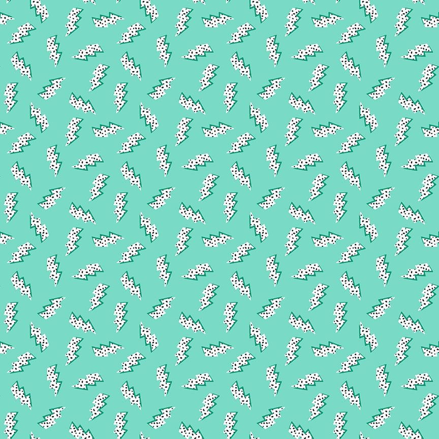 Bolt quilting fabric in Tiffany, part of the Mix Tape fabric collection by Pammie Jane (SKU: STELLA-DPJ3239 TIFFANY)