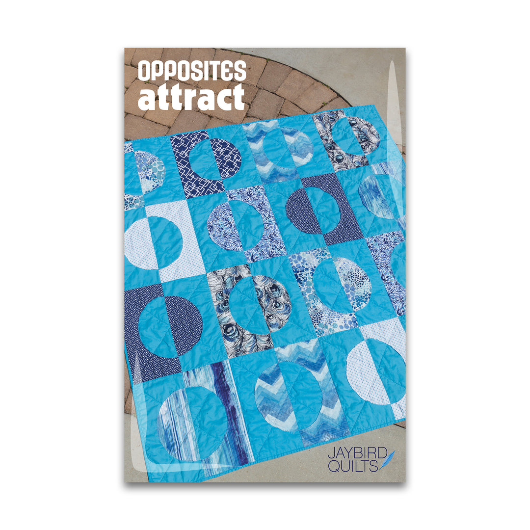 Opposites Attract - Jaybird Quilts - Paper Pattern - JBQ 101