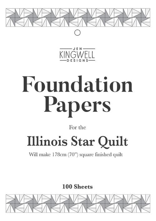 Illinois Star Quilt Foundation Papers