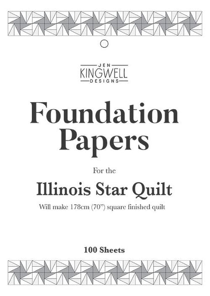 Illinois Star Quilt Foundation Papers