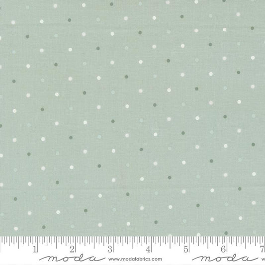 Magic Dot Robins Egg 108" wideback fabric, part of the Magic Dot fabric collection by Lella Boutique (SKU: 108026 64)