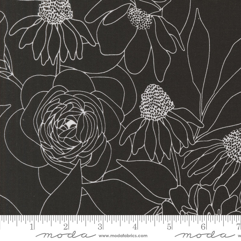 PREORDER - Botany - 108" Botany in Ink - Alli K Design - 108029 12 - Half Yard