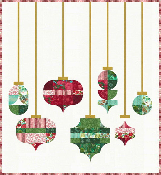 Mums Christmas Quilt Kit by Robin Pickens (Preorder)