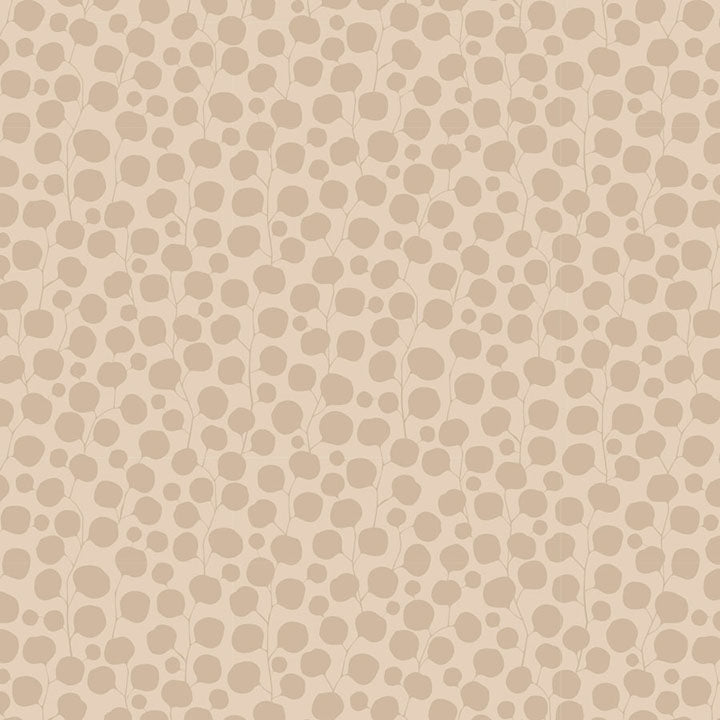 PREORDER - Hibernation - Eucalyptus in Beige - 110090 - Half Yard