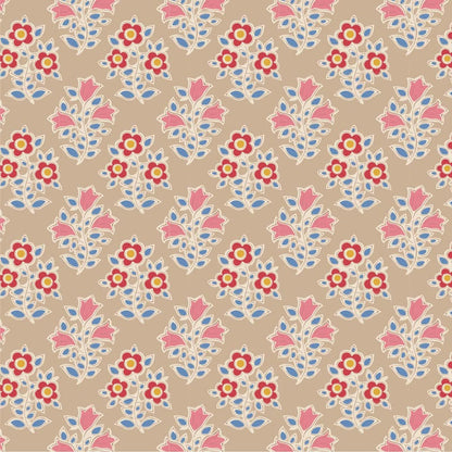 Jubilee - Farm Flowers in Sand - 110099 - Half Yard