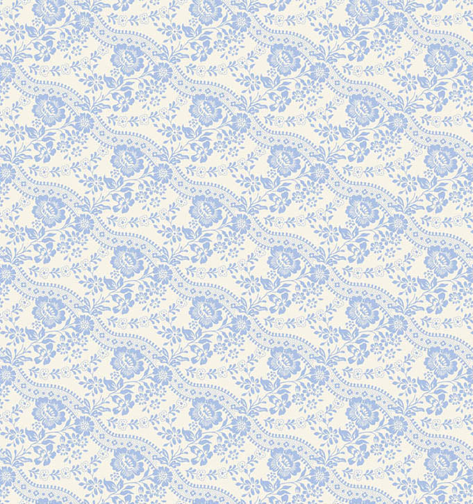 Celeste Sky quilting fabric, part of the Something Blue fabric collection by Tilda Fabrics (SKU: TIL110162)