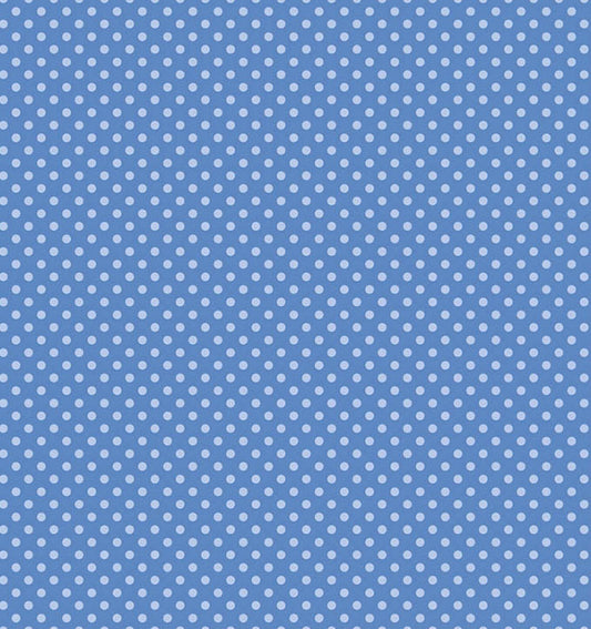 Dorothy Blue quilting fabric, part of the Something Blue fabric collection by Tilda Fabrics (SKU: TIL110166)