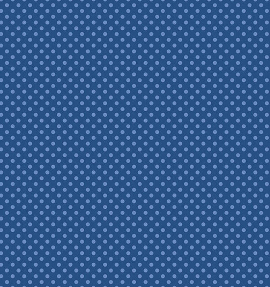 Dorothy Night quilting fabric, part of the Something Blue fabric collection by Tilda Fabrics (SKU: TIL110169)