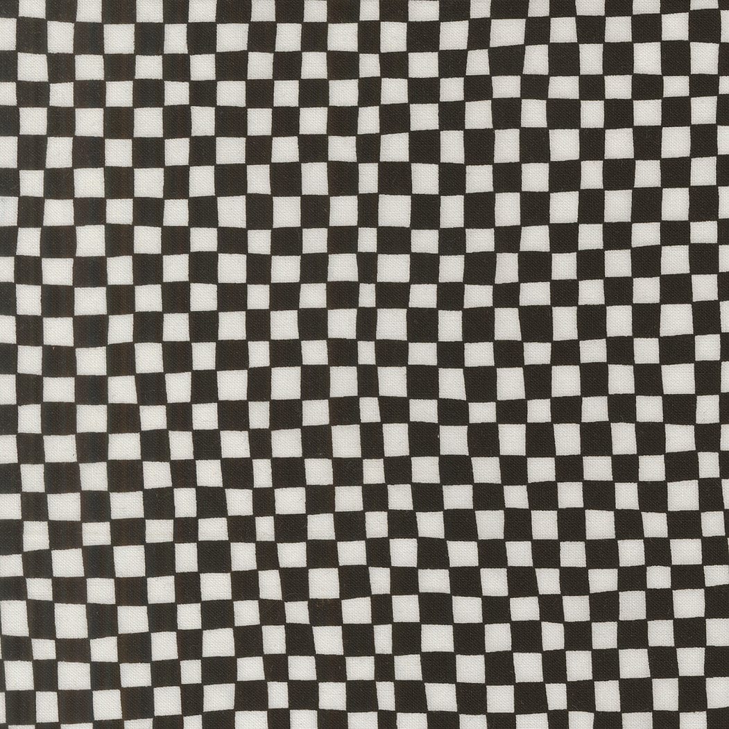 Black as Night quilting fabric, part of the True to Hue fabric collection by Alli K Design (SKU: 11563 12)