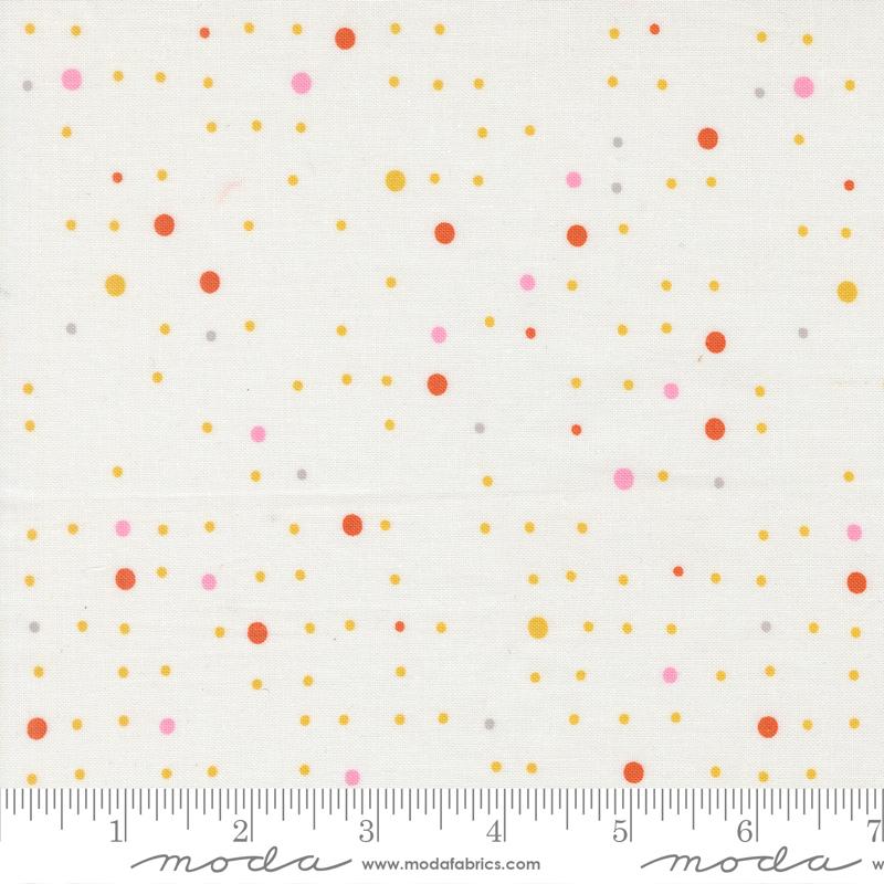 Dapple Dot in Coconut quilting fabric, part of the Balisong fabric collection by Zen Chic (SKU: 11665 11)